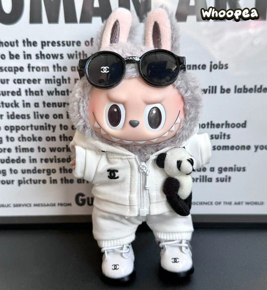 POP MART Labubu Replacing Clothes Set, Labubu Outfit Chanel (No Dolls)