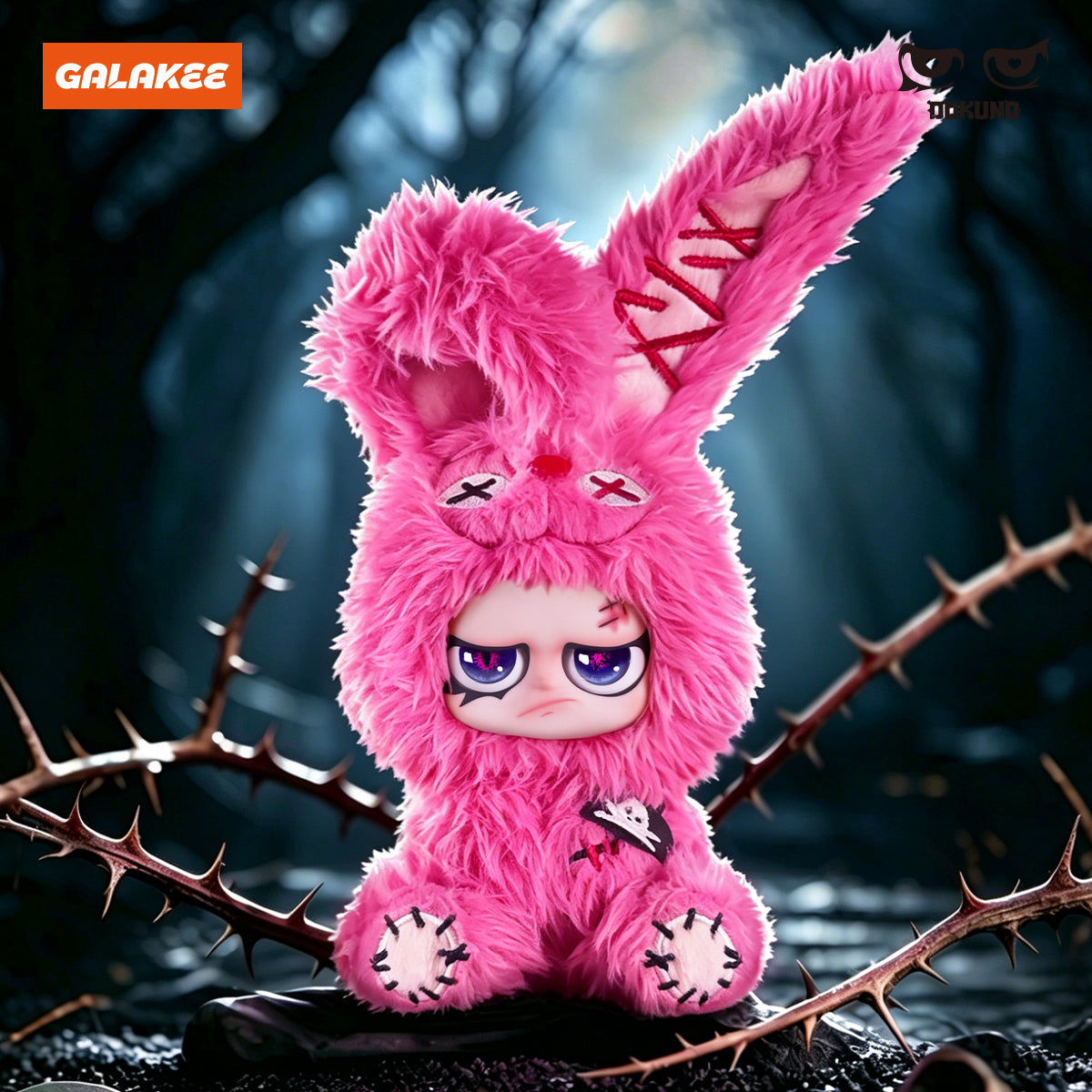 DOKUNO Battle in Jungle Series Plush Pendant Blind Box