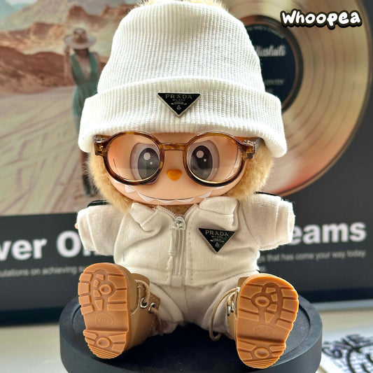 POP MART Labubu Replacing Clothes Set, Labubu Outfit Prada (No Dolls)