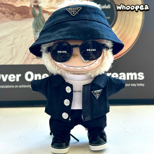 POP MART Labubu Replacing Clothes Set, Labubu Outfit Prada (No Dolls)