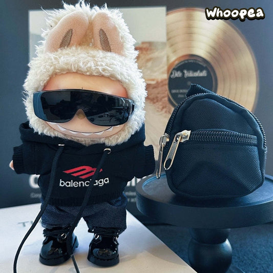 POP MART Labubu Replacing Clothes Set, Labubu Outfit Balenci (No Dolls)