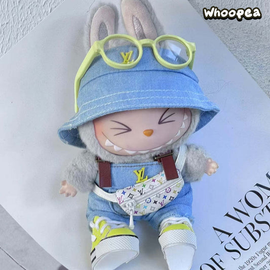 POP MART Labubu Replacing Clothes Set, Labubu LV Outfit (No Dolls)