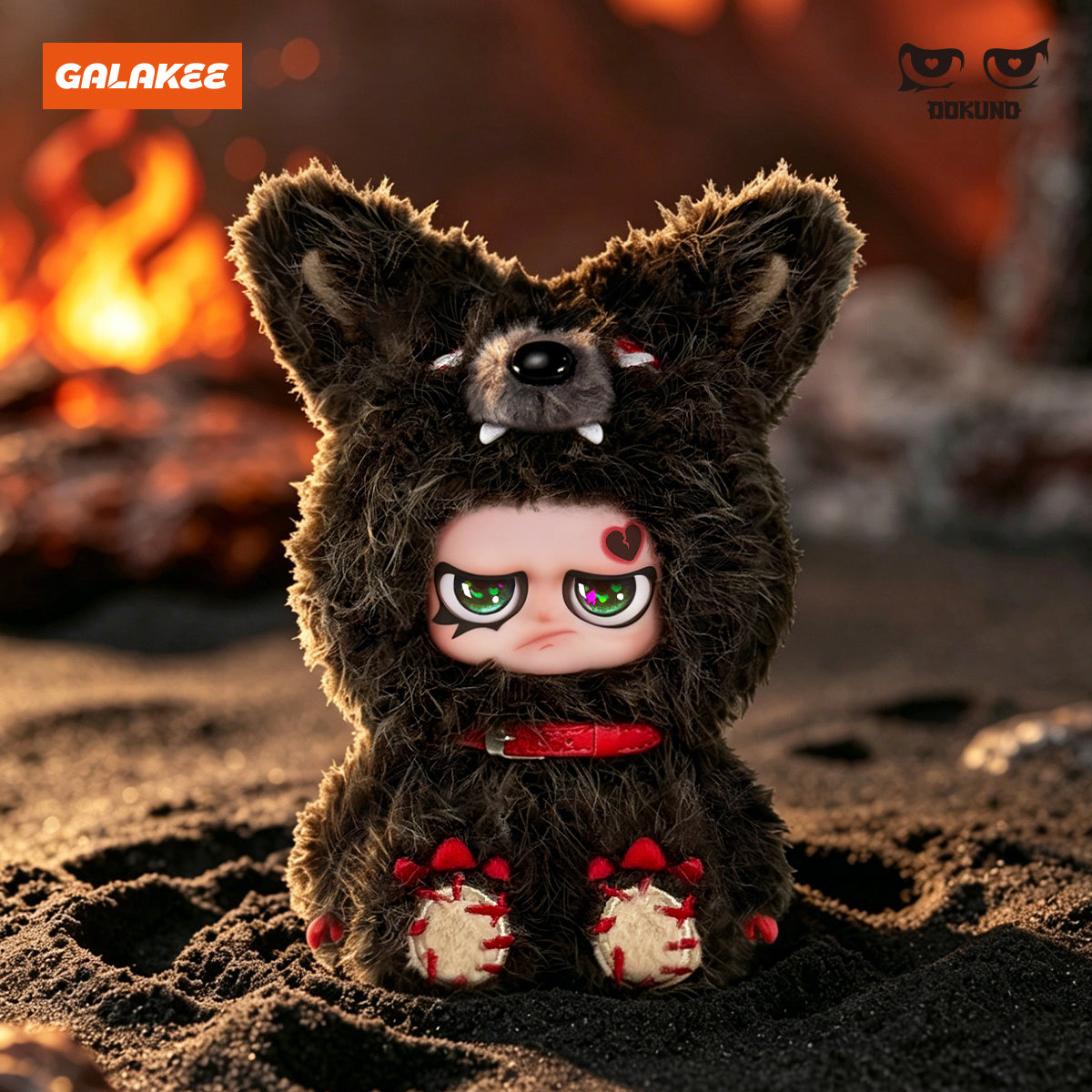 DOKUNO Battle in Jungle Series Plush Pendant Blind Box