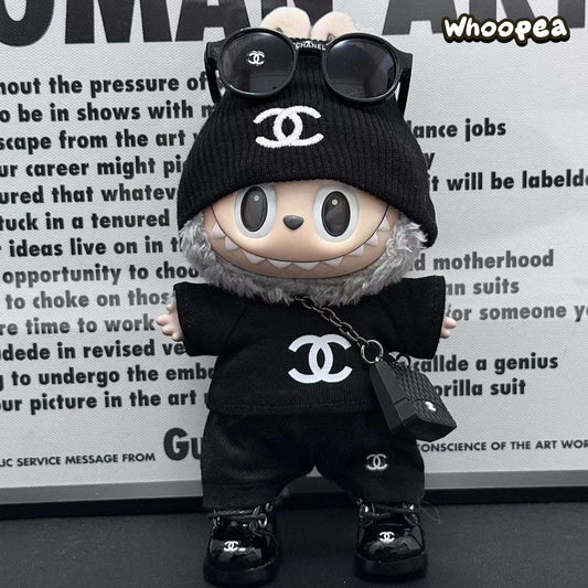 POP MART Labubu Replacing Clothes Set, Labubu Outfit CHANEL (No Dolls)